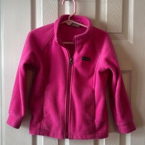 Columbia Vibrant Pink Fleece Jacket